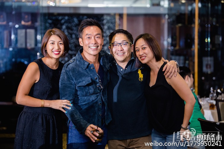 鄭浩南與妻子結婚20年。