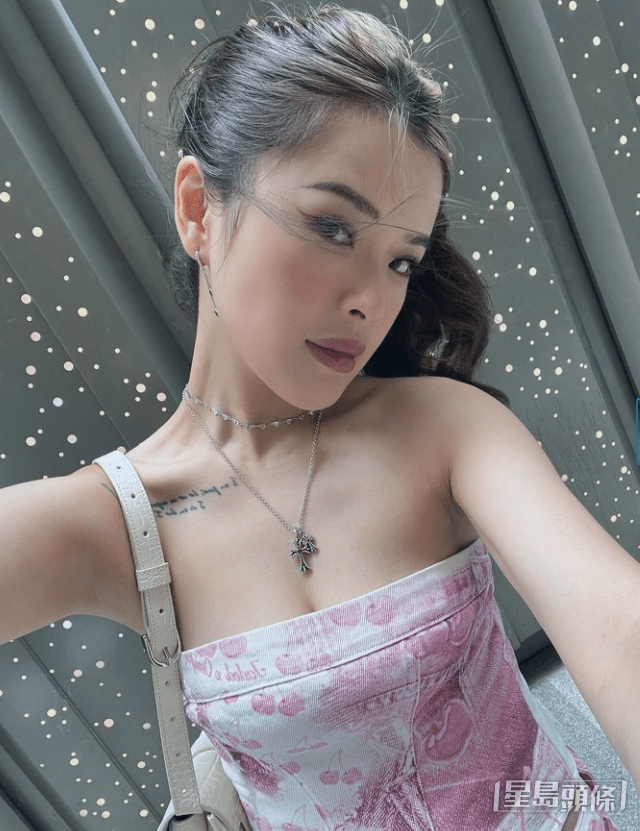 Christy著衫偏歐美。