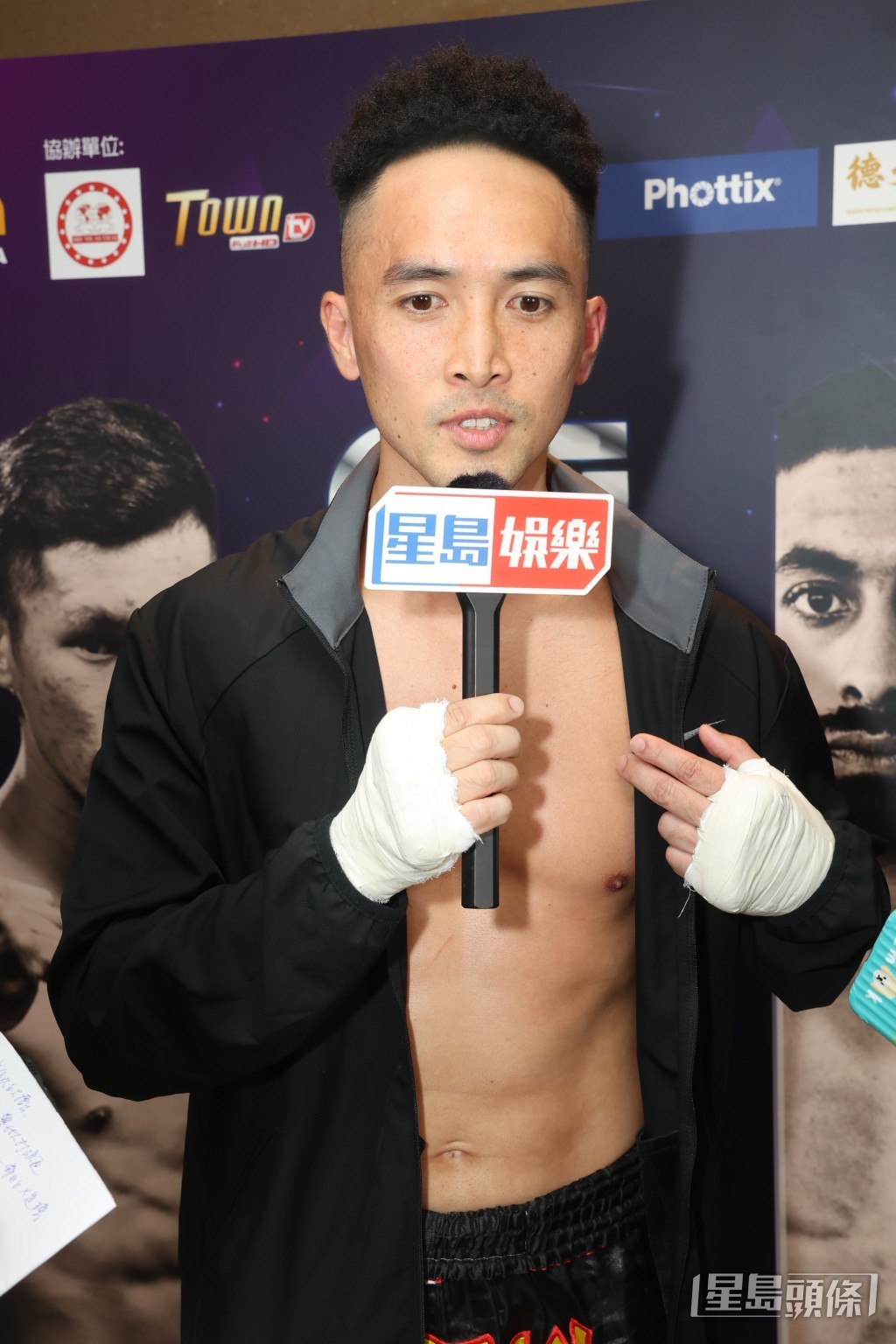 陳國峰透露已為賽事準備兩個月並減了10Kg，過程相當艱苦。