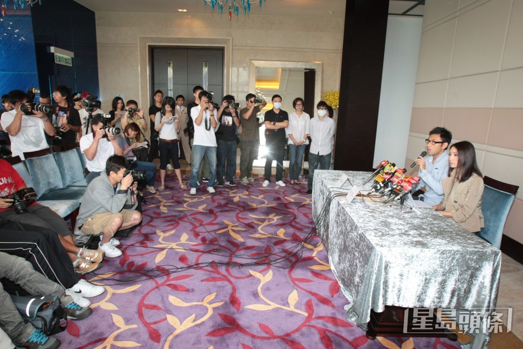 林文龍否認偷食，郭可盈亦堅定地表示信任老公。