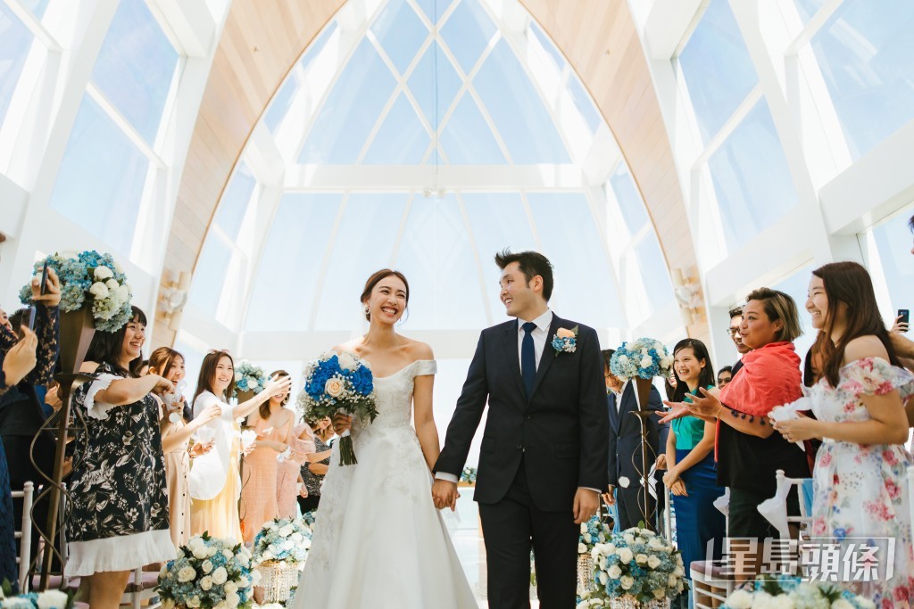 朱千雪2019年與青梅竹馬的醫生男友結婚，成為一時佳話。