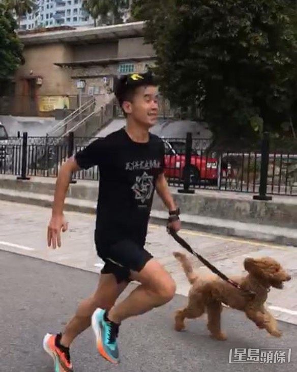 林海峰近年愛上跑馬拉松。
