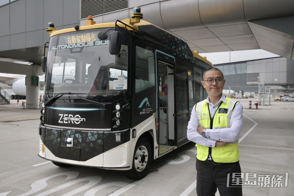 機管局機場運行執行總監姚兆聰。陳浩元攝