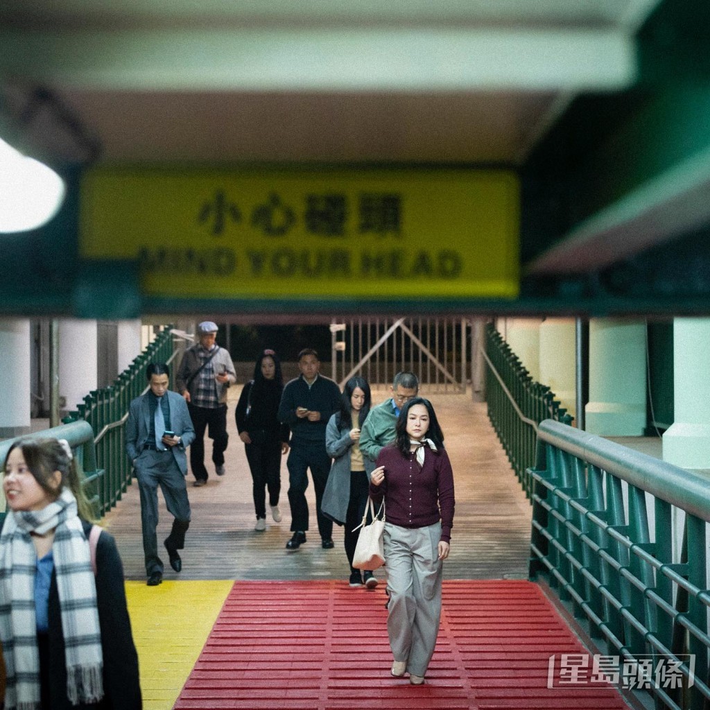 葉蘊儀去年復出大銀幕,在《正義迴廊》飾演師奶陪審員。