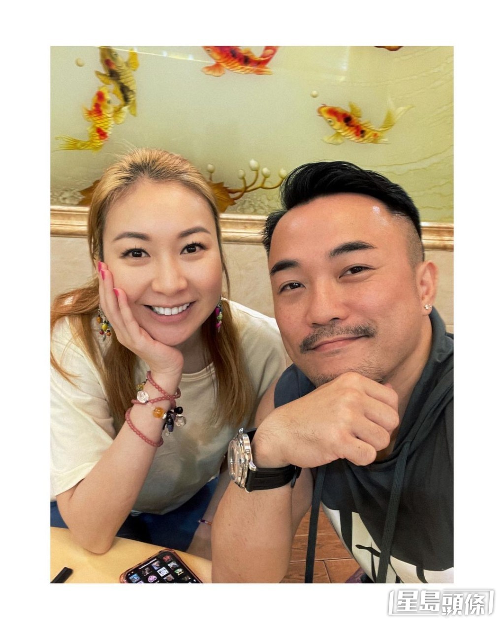 莊鍶敏近年都在內地工作，加上疫情，要見老公難上加難。
