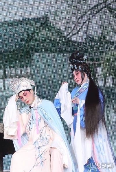 陳寶珠(左)和梅雪詩多年來合作無間。