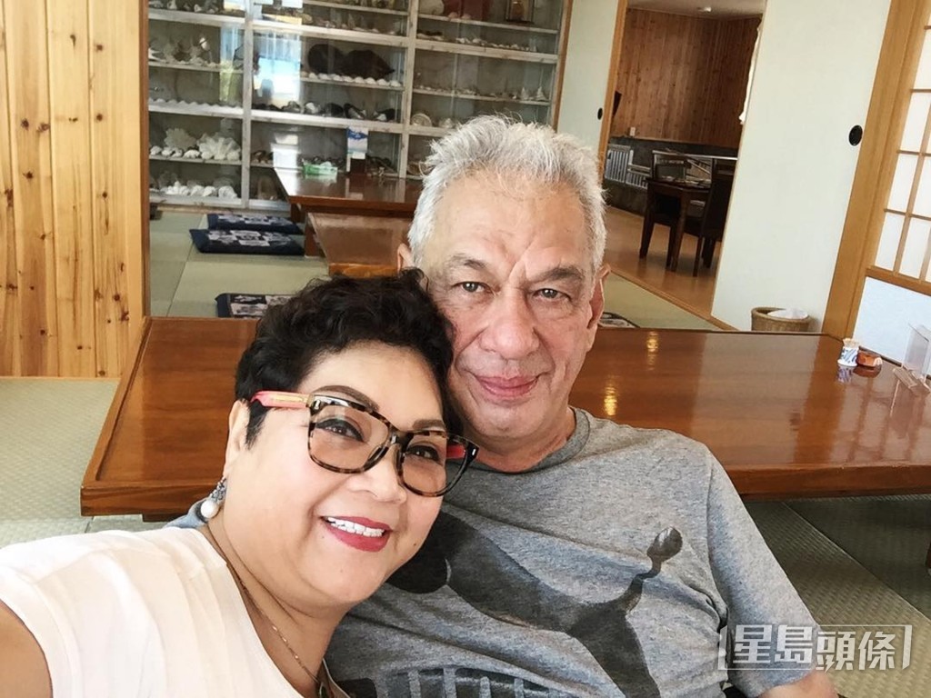 肥妈离婚后再认识到第二任老公Rick(右),过得好幸福。