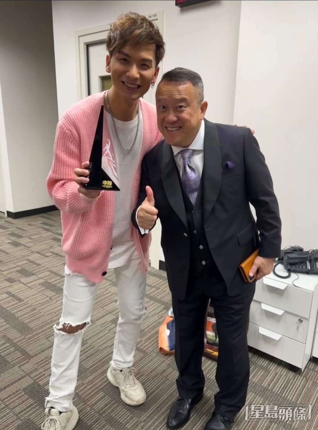 周吉佩感激曾志伟举办《中年好声年》节目，令他能“咸鱼翻生”。