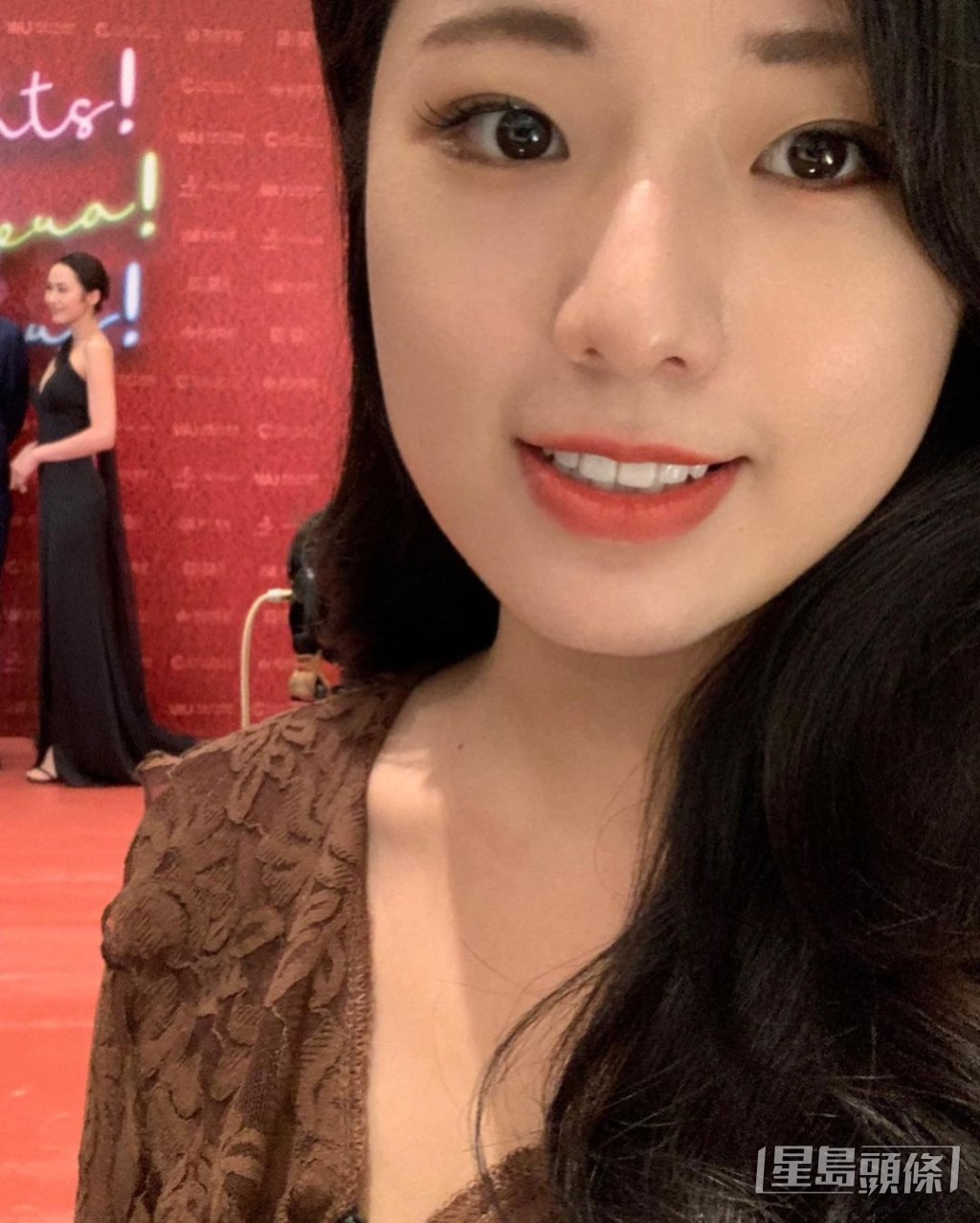 Nichole曾兩次採訪金像獎盛事。