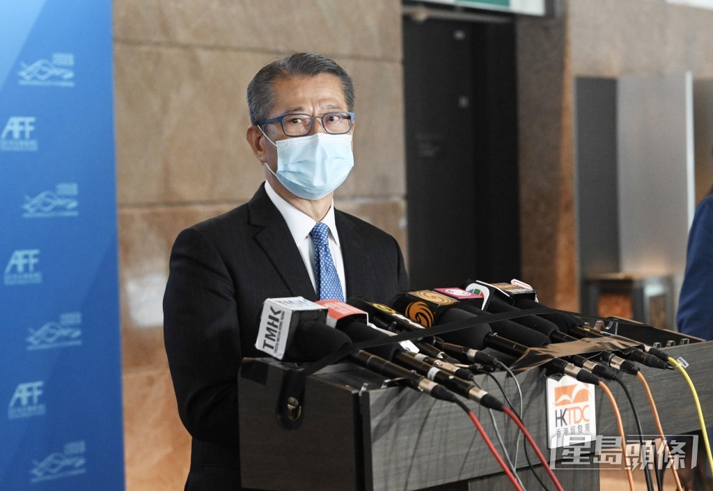 陈茂波将于二月发表新一份《财政预算案》资料图片