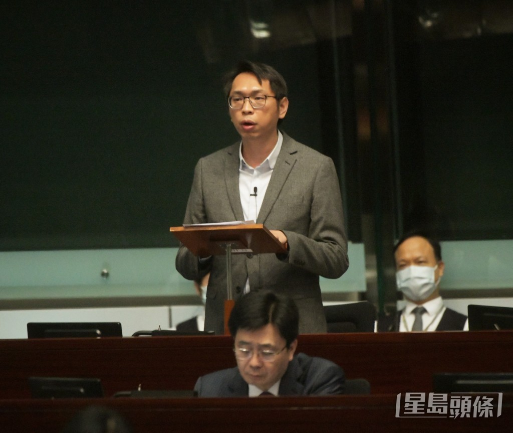 工联会议员陆颂雄。资料图片