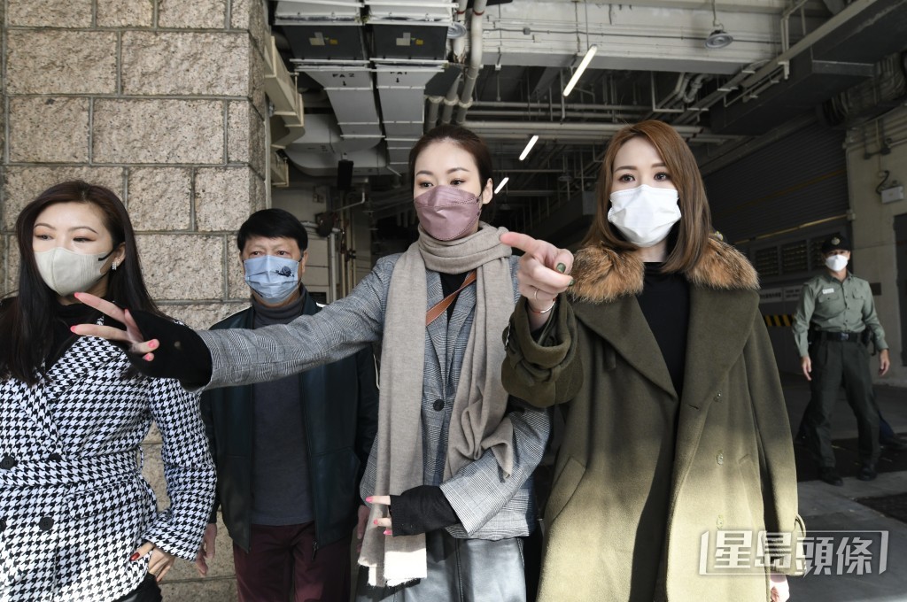 莊思明家姐莊鍶敏在上月冬至亦有陪同出庭。