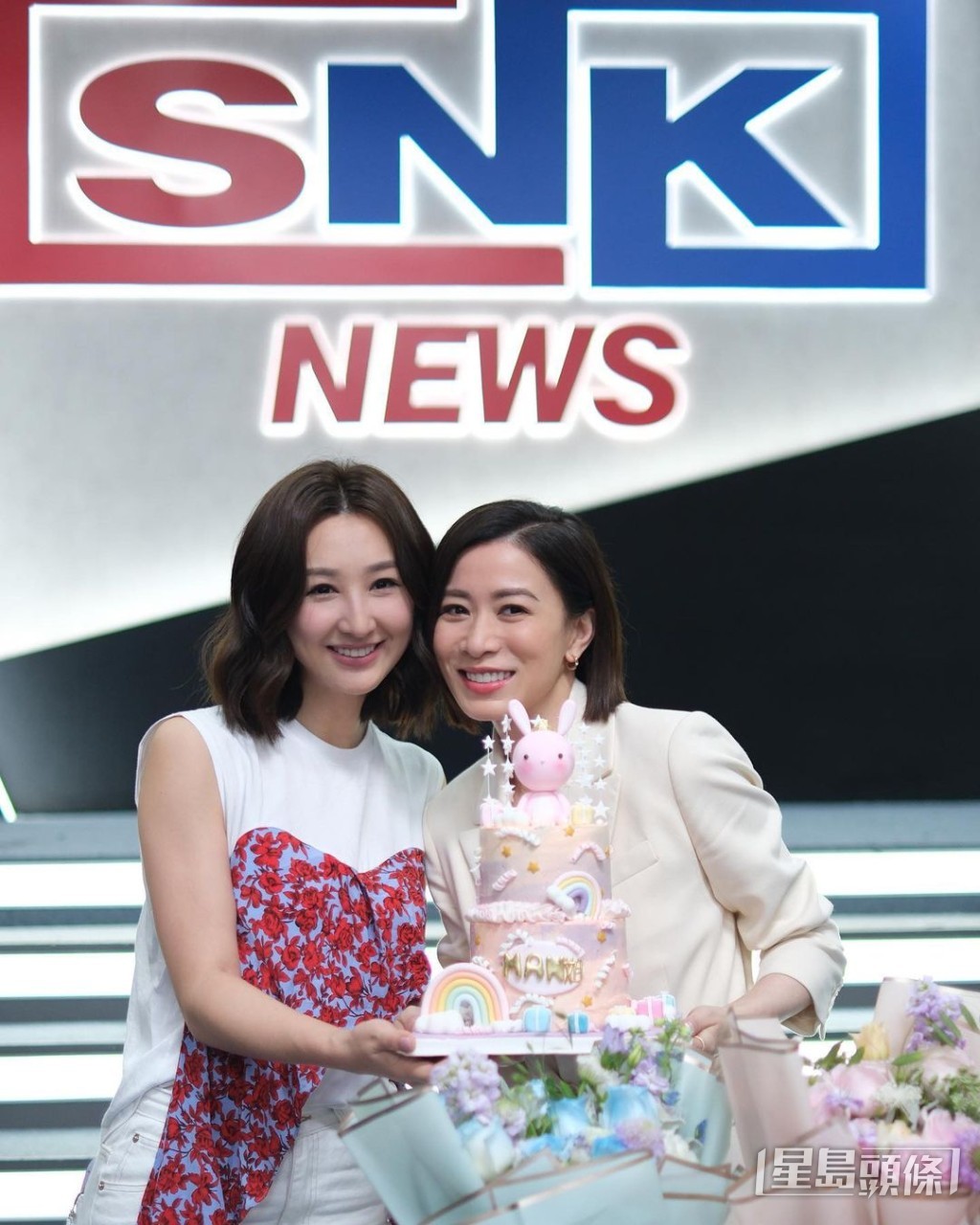 高海宁与佘诗曼终于完成新剧拍摄。