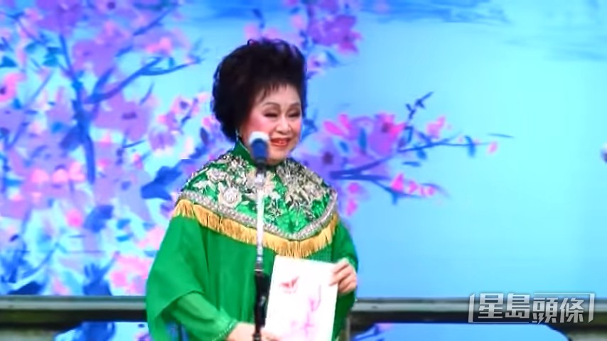 譚倩紅仍間中會去唱粵曲。