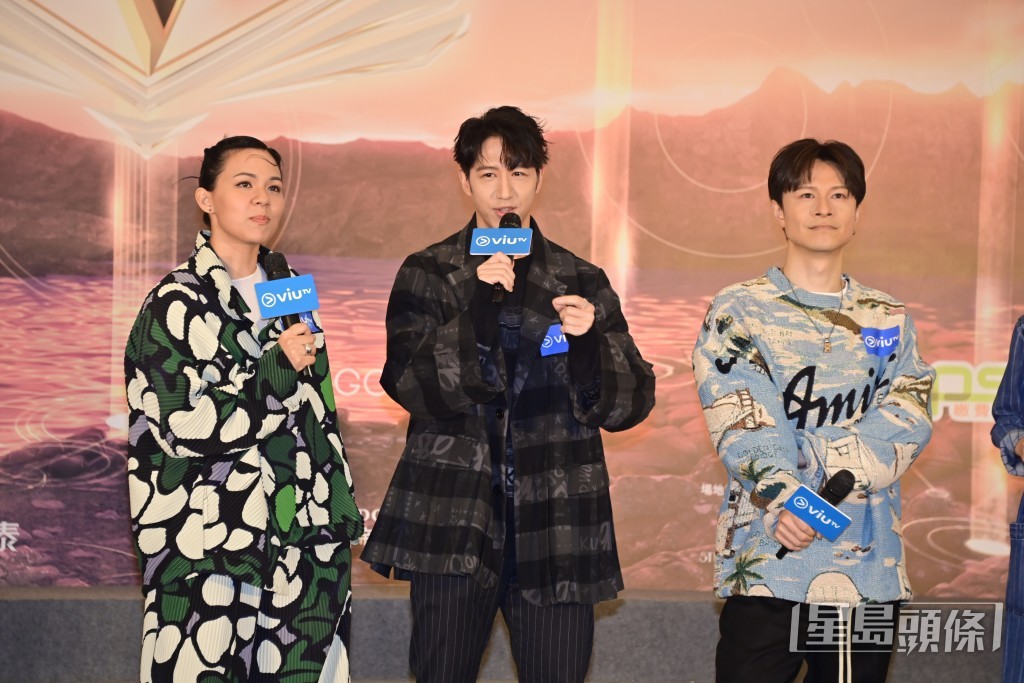 （左起）韦罗莎、冯允谦、陈健安为今届导师。