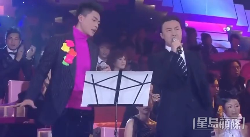 黃宗澤2008年闖樂壇,當年《十大勁歌金曲頒獎典禮》被抽中與陳奕迅合唱《K歌之王》。