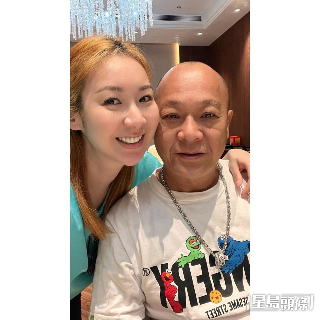 莊鍶敏在內地都不寂寞，事關有很多港星朋友都在內地搵食。
