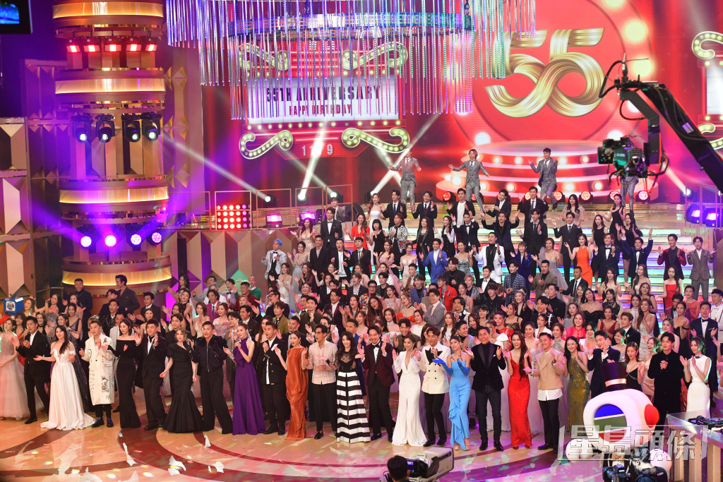 TVB台慶有好多藝員出席。