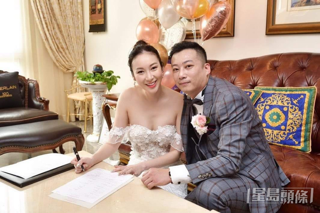 去年11月，Jacquelin跟台灣商人Brian（楊秉逸）結束兩年幾婚姻。