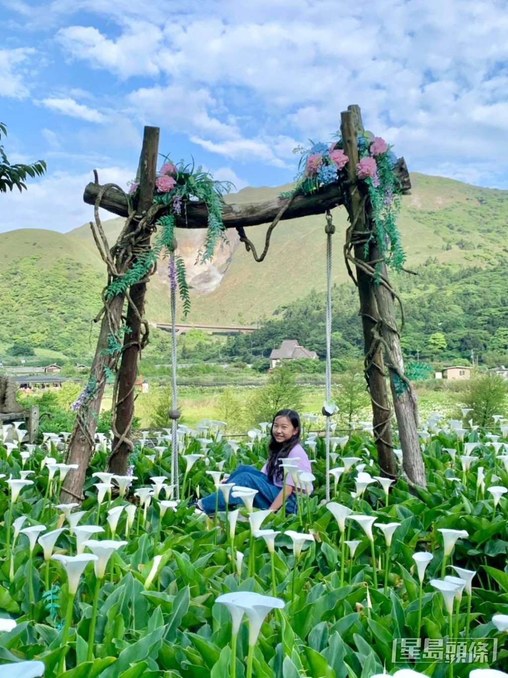 早年珠女有一段時間在台灣生活。
