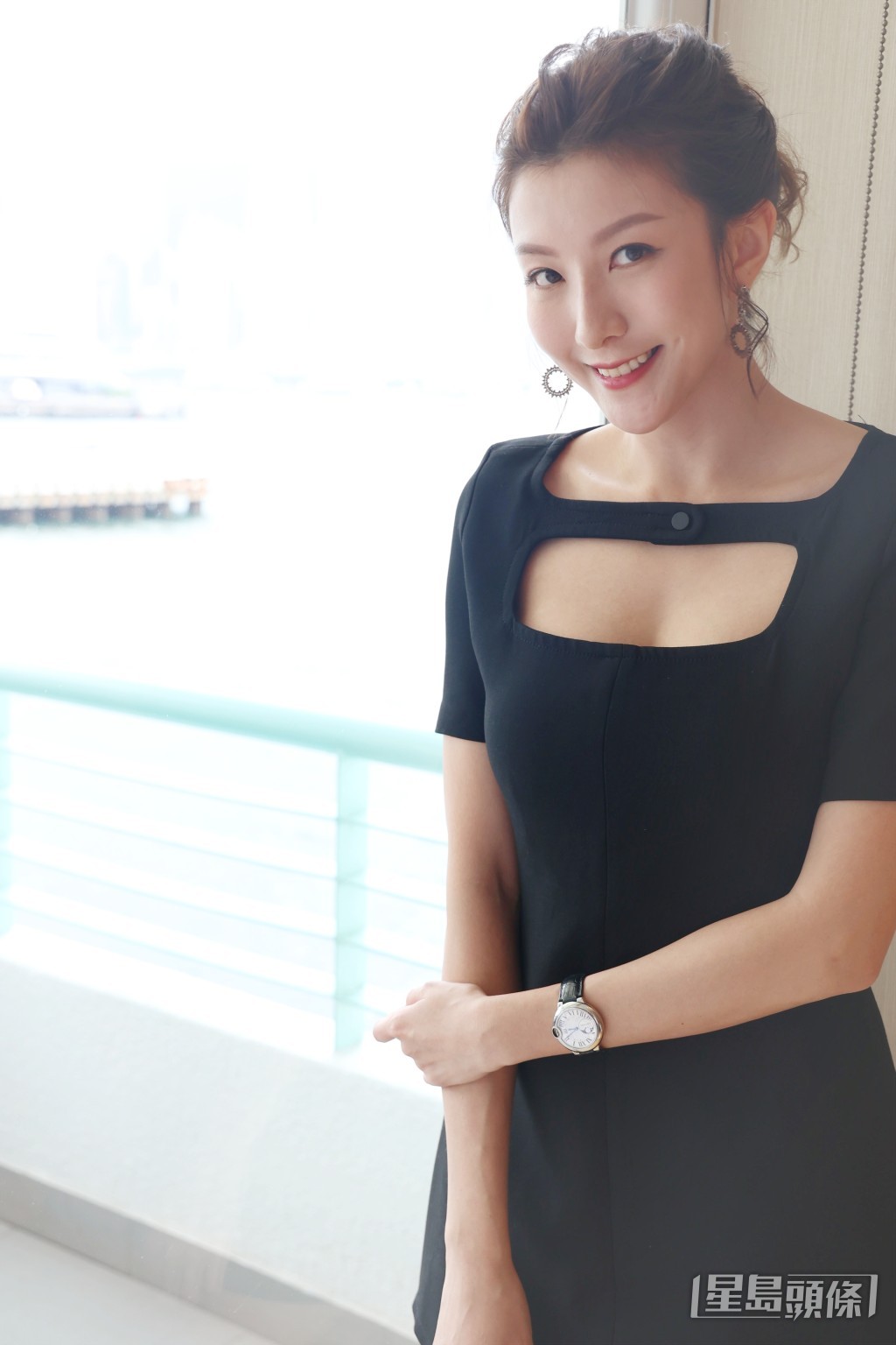 陳嘉桓笑容甜美。