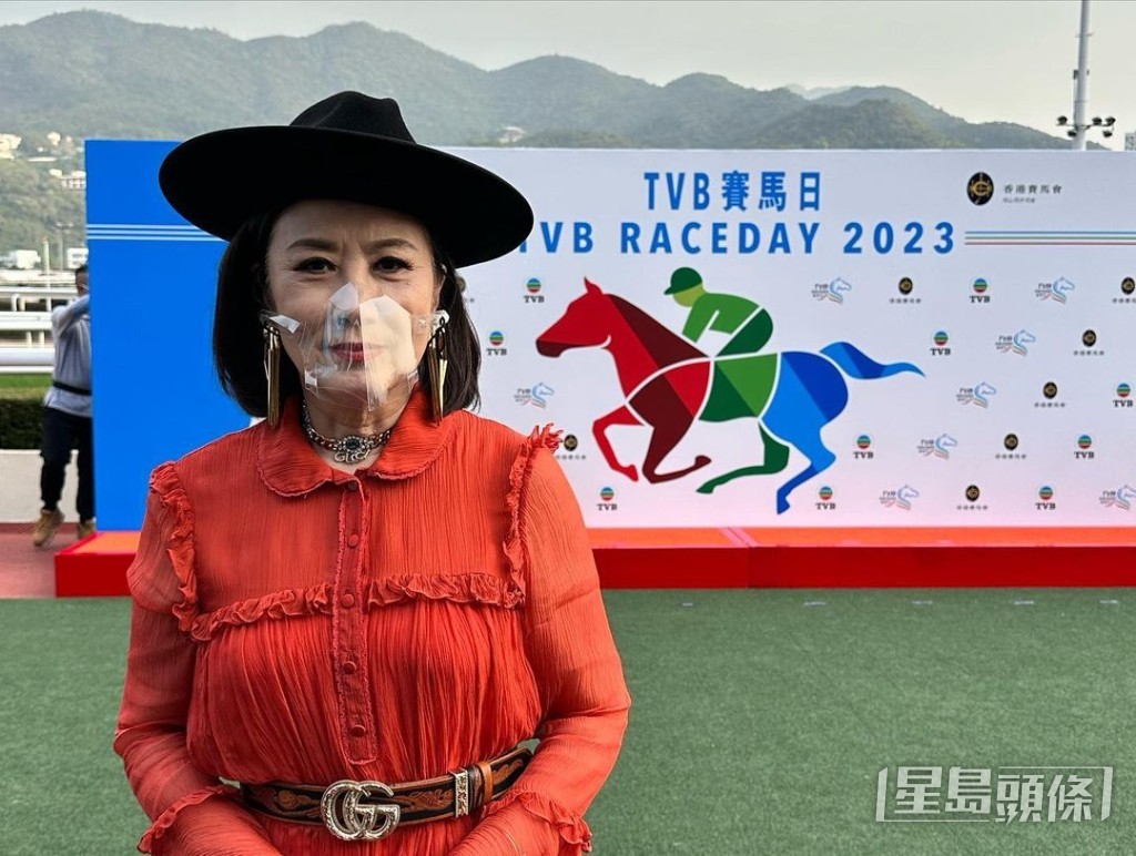 早前出席馬場活動，成身都係Gucci！