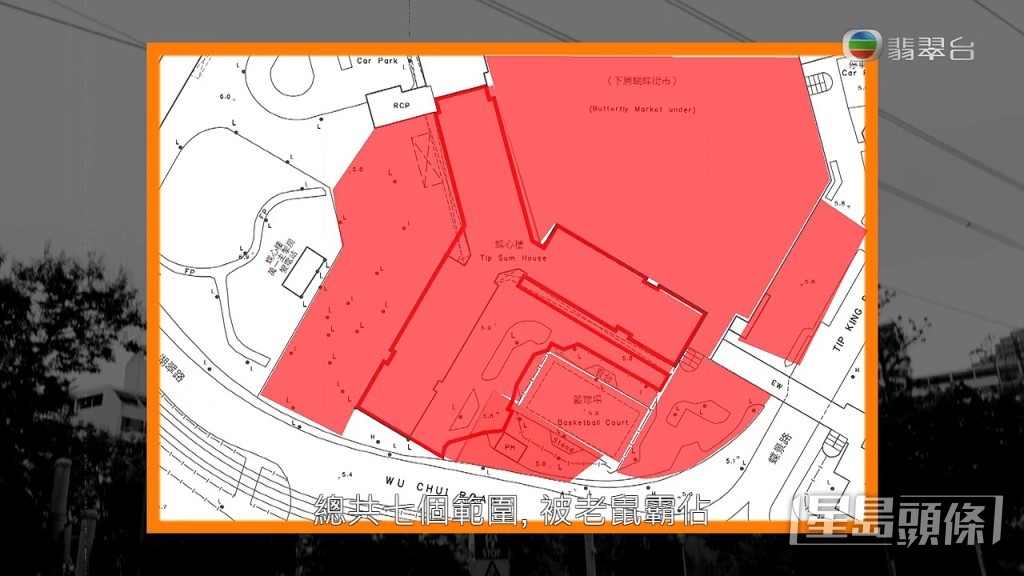 蝴蝶邨鼠患由水泵房擴至商場、街市、民居，街坊衛生情況堪虞。