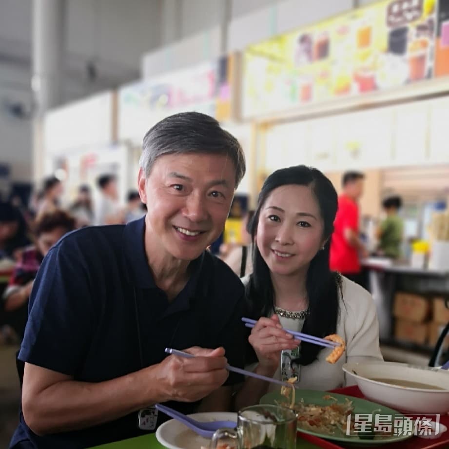 與吳香倫非常恩愛。