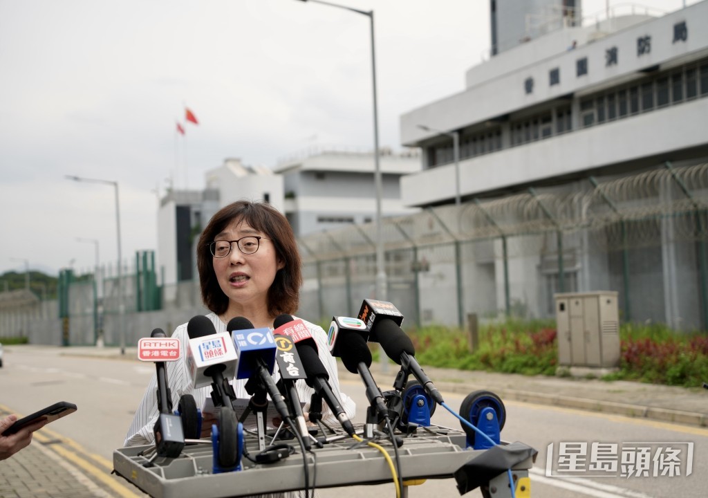 宁汉豪下午在香园围见传媒。苏正谦摄