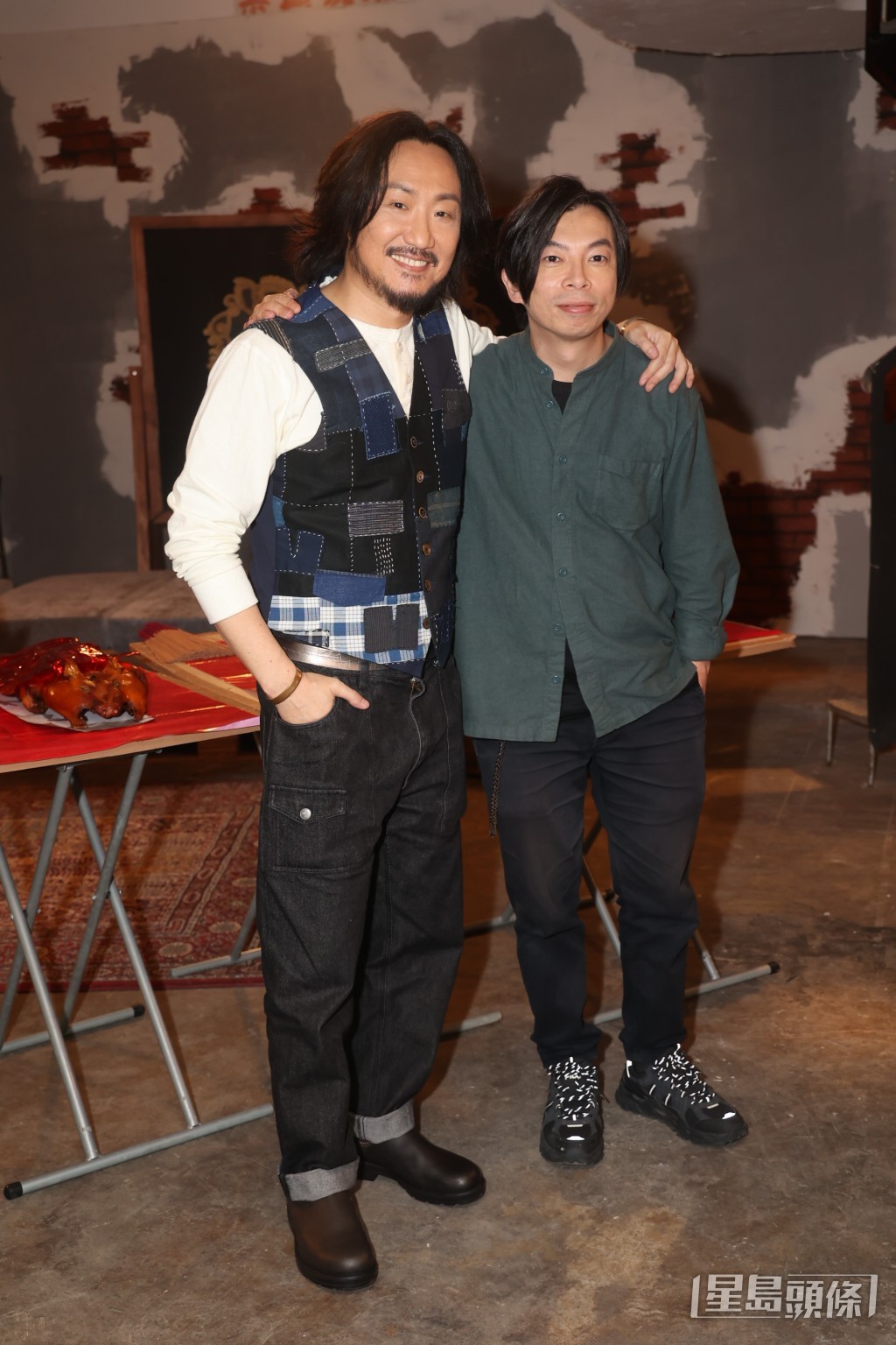 楊偉倫（右）做嘉賓導師。