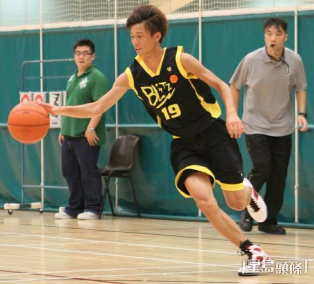 熱愛打籃球的Godwin,當時因太瘦而經常受傷。