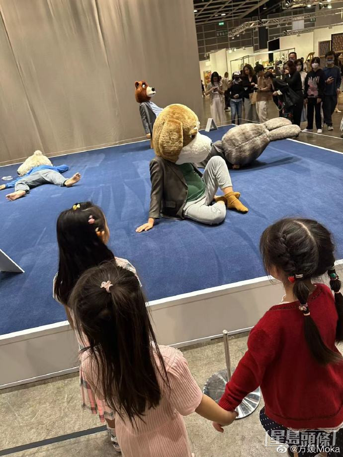 方媛帶大女看Art Basel，實行活動教學，讓囡囡增添更多藝術氣質！