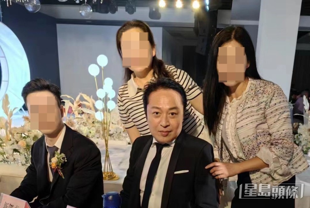 馬景濤近日現身海外婚宴,驚變「冇頸肥大叔」仲髮線嚴重後移。