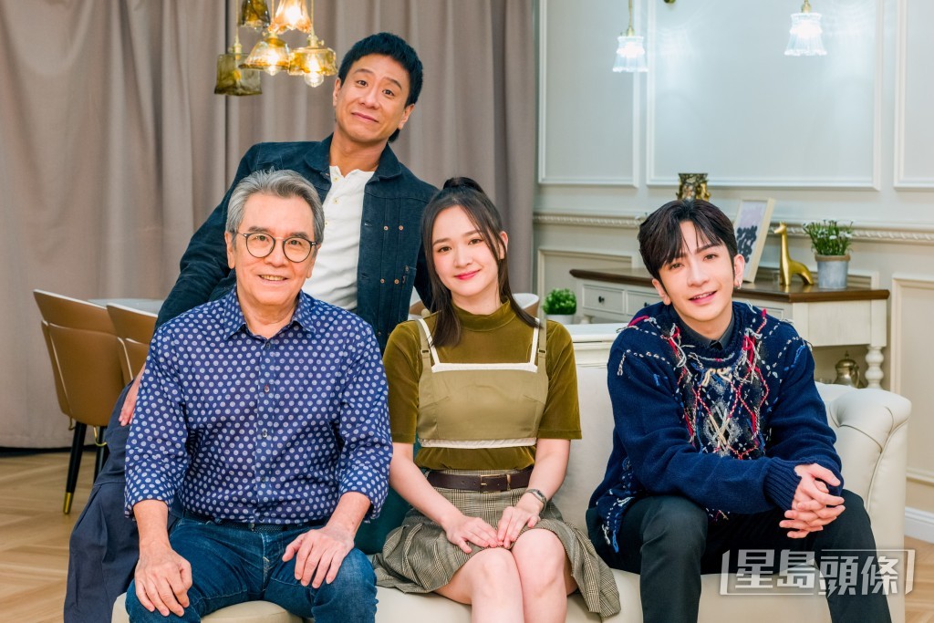 Anson Lo、姜大卫、朱栢康及陈紫萱合作有默契。