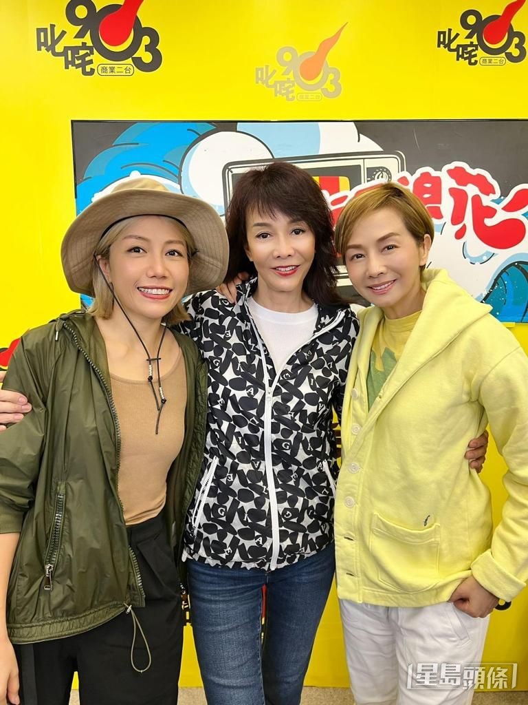 導演彭秀慧及演員毛舜筠到《口水多過浪花》接受Do姐訪問。