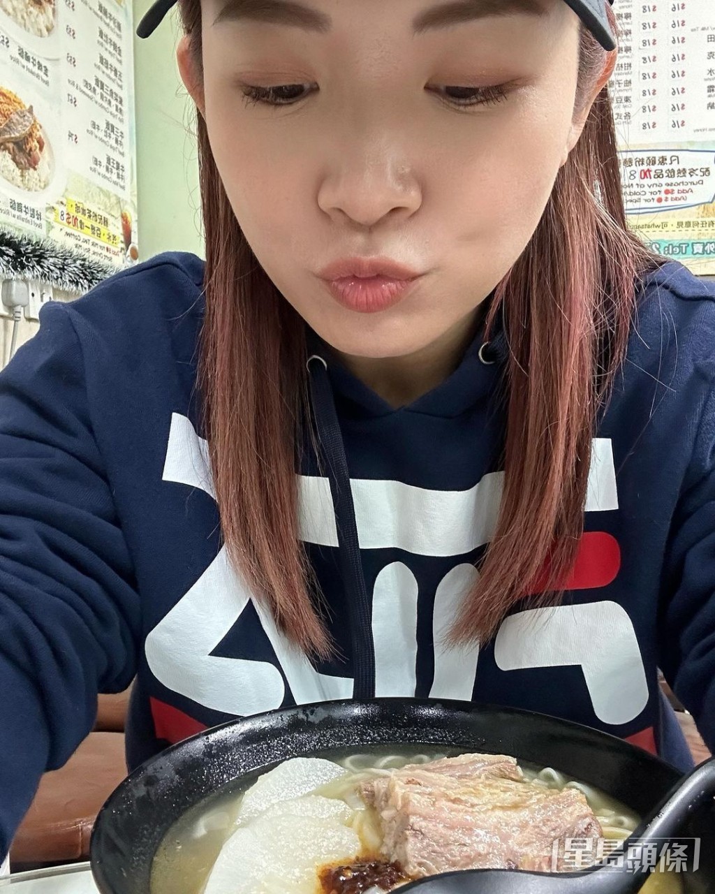 張文采經常Po美食照。