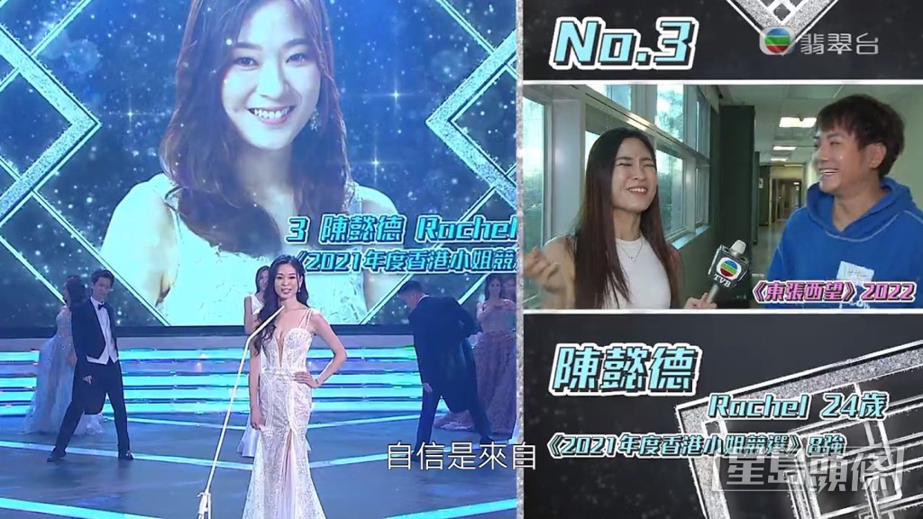 3號陳懿德因主持《東張西望》入屋。