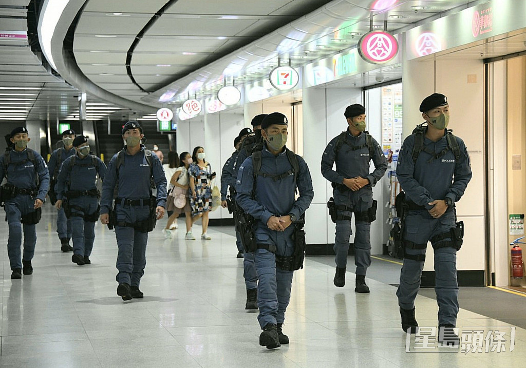蕭澤頤指出警隊暫時招募到101名督察以及318名警員。資料圖片