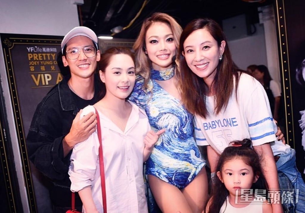 容祖兒姨姨、Kenny叔叔都好錫梁浸浸。