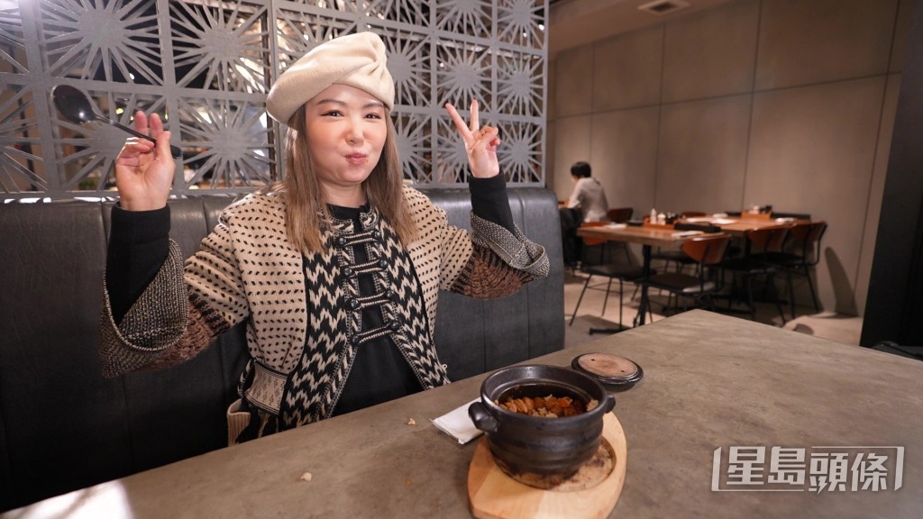 杜如風食到好感動,仲話要多謝父母帶她來到世上。