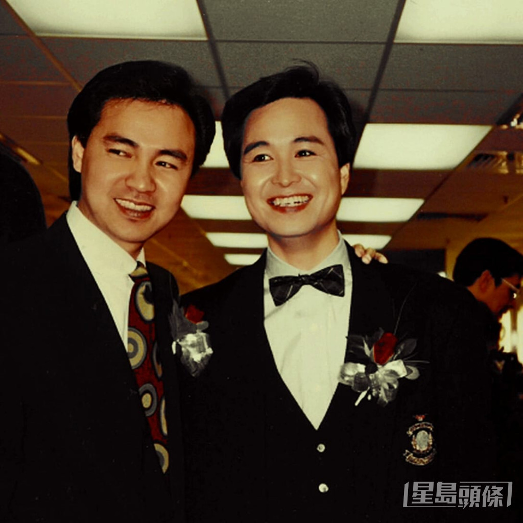 潘宗明與台灣歌手童安格如同孖生兄弟。