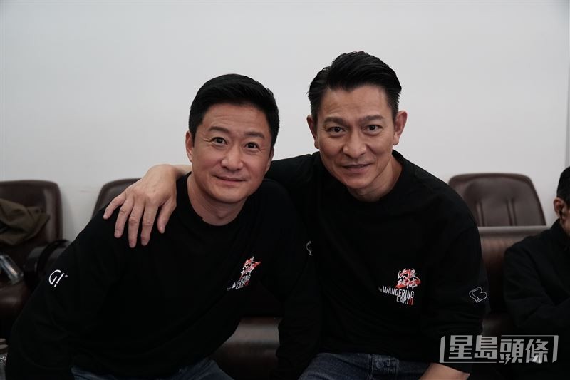 吳京早前主演《流浪地球2》與劉德華成為好友。