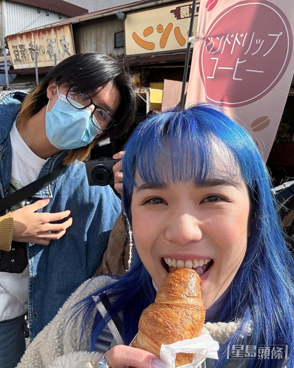 野人呢張相引起人誤會,令她要澄清林寶是表弟。
