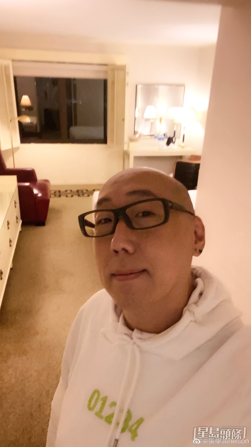 張學潤在深圳寓所出事。