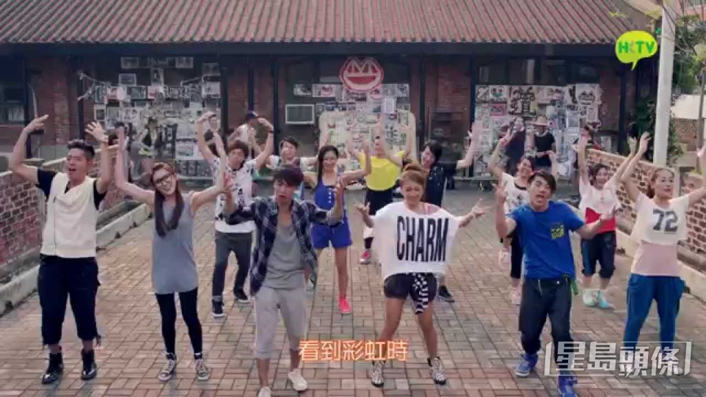 港視未能發牌,Benji跟姜麗文拍《童話戀曲201314》因壓力大現鬼剃頭。