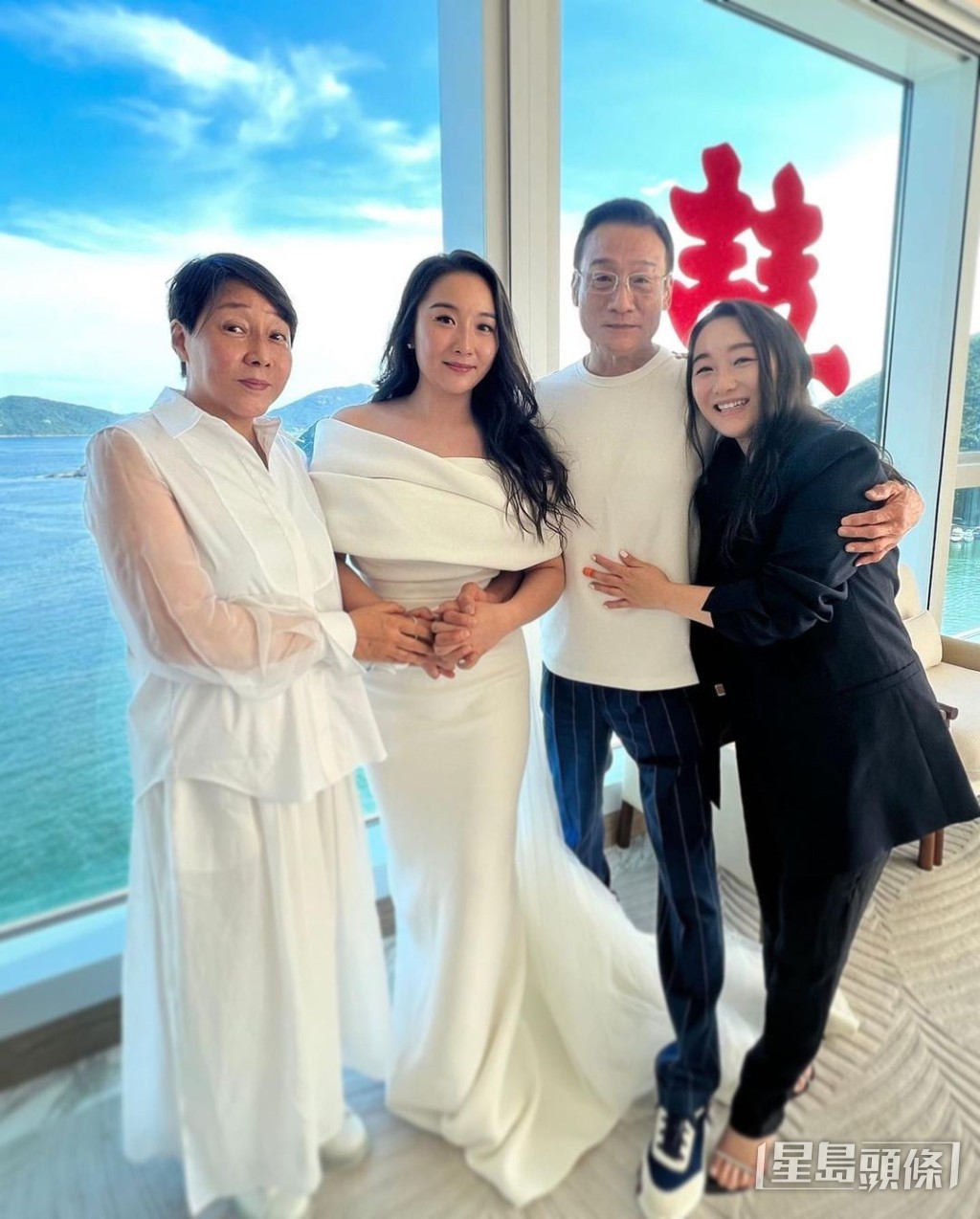 一家人關係好好。