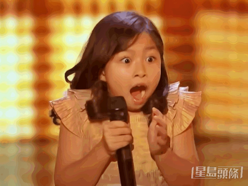 Celine（谭芷昀）曾于2017年以9岁之龄，参加美国真人骚《全美一叮》获得“黄金按钮”。