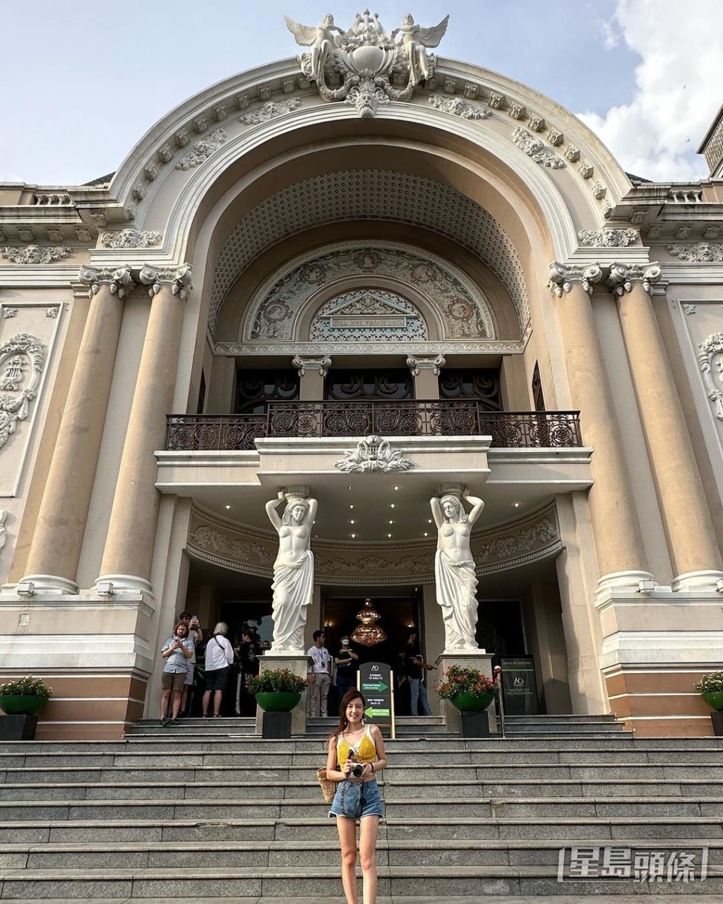 陳嘉倩端午節到越南。