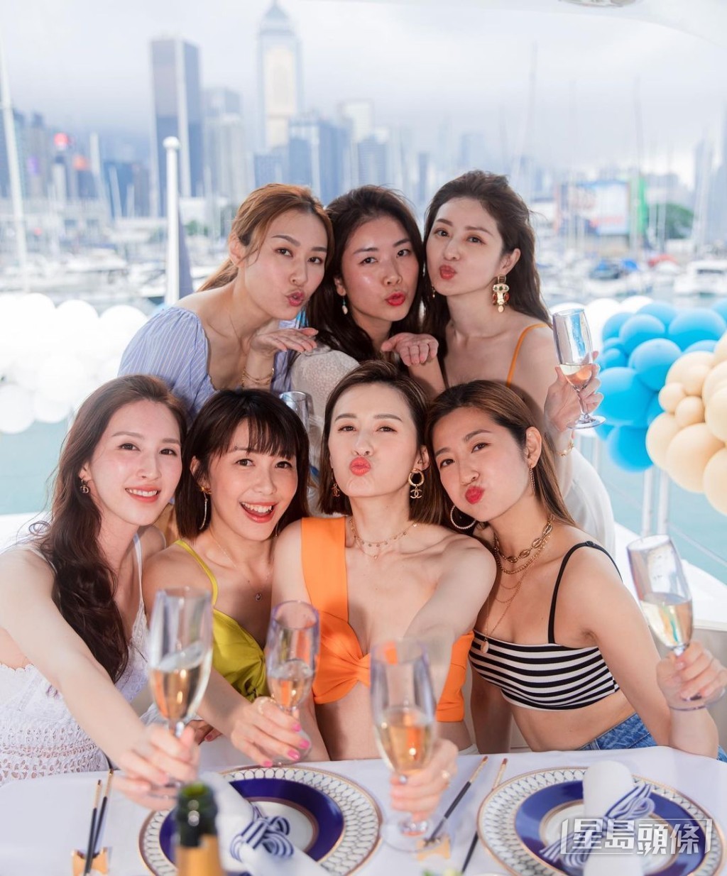 陳自瑤近日頻密更新IG，先賀沈卓盈生日。