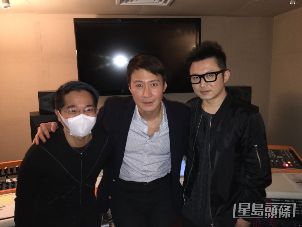 伍樂城也曾跟樂壇天王黎明合作。